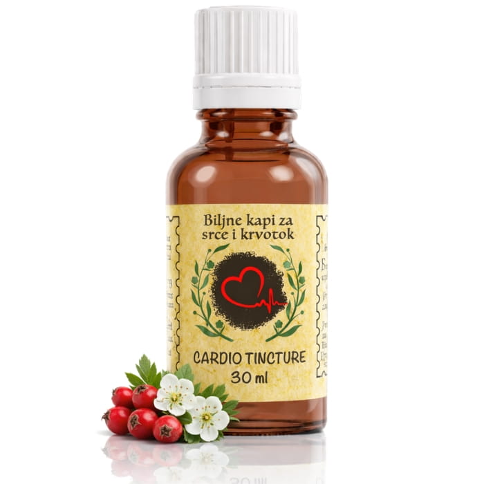 Cardio Tincture – Biljne kapi za srce i krvotok