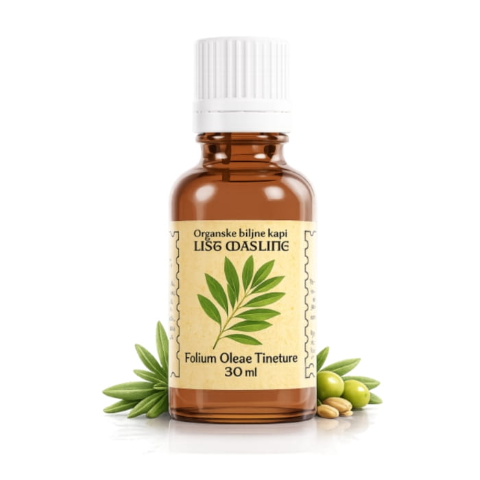 List Masline Tinktura – Za imunitet, pritisak i šećer (30ml)